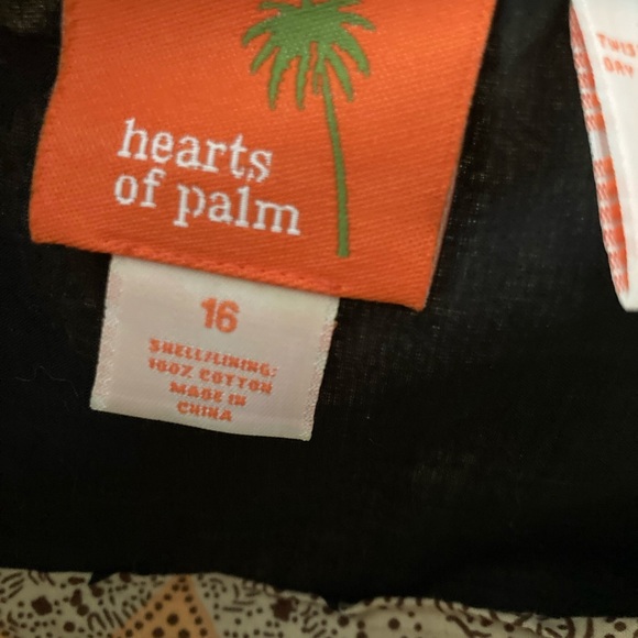 EUC Vintage Hearts of Palm Midi Skirt Size 16 - Picture 10 of 12